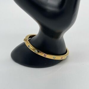 Kate Spade ♠️ Multi color Crystal Hinge Bracelet